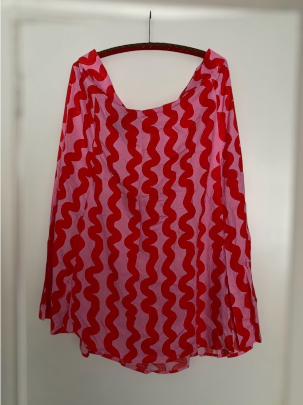 Nooworks Squiggle print. Slip skirt 4X